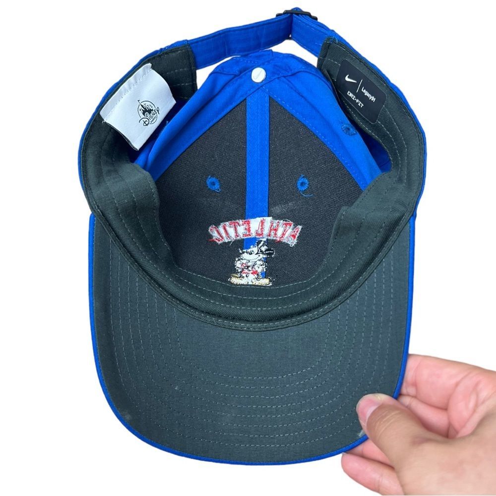 Disney Parks Nike Legacy91 DRI-Fit Baseball Hat Mickey Mouse Blue Embroidered - Picture 7 of 10